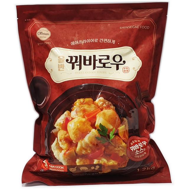 올반 꿔바로우 탕수육 1.2 kg, 단일상품