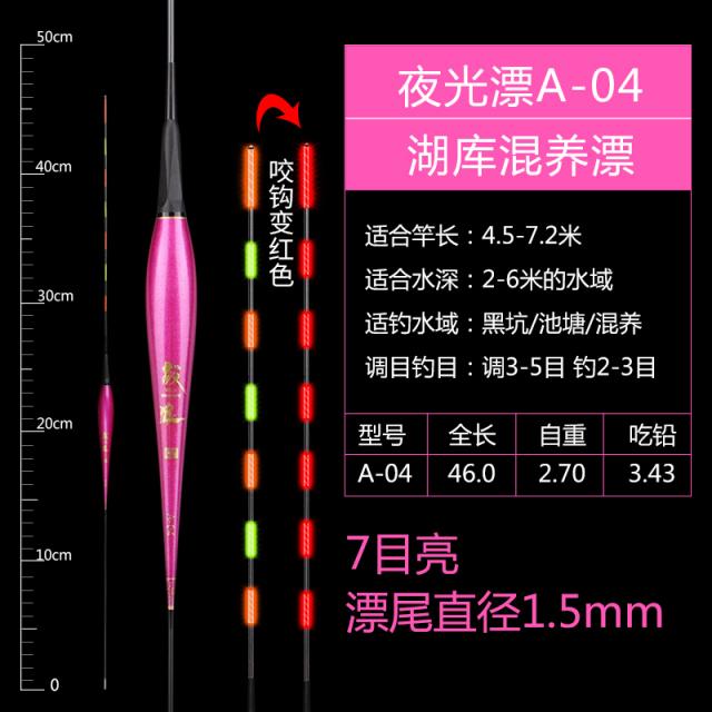소봉선 야광 찌 중력 감응 물고기 표류하여 물다 갈고리 변색 자기 통제이다 기어를 바꾸다 예민 조절가능 전자 드리프트, 외가닥 프리 사이즈고요 스마트 자기, 호숫고 혼양표백 7목 선명한 먹다 납