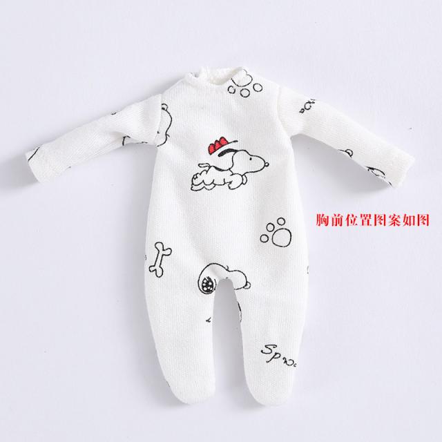 파자마잠옷세트 OB11 기다 카터스 12부 BJD 인형 MOLLY 누이동생 GSC 소체, 강아지 2 오직 의류 없어 인형 와 기타