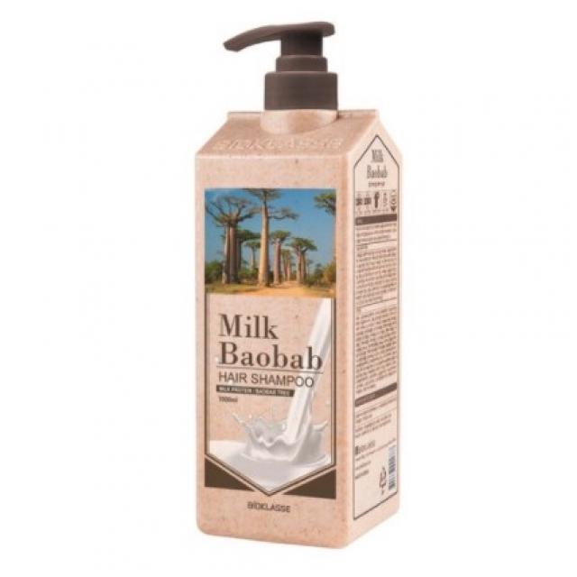 비오클라쎄 밀크바오밥 샴푸 화이트머스크향, 1000ml, 1개