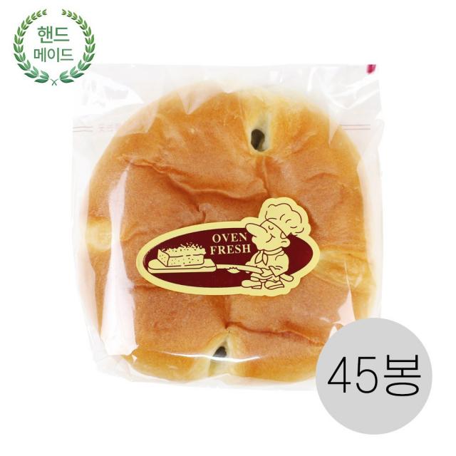 나라브래드 제과점빵 완두앙금빵 80g, 45개