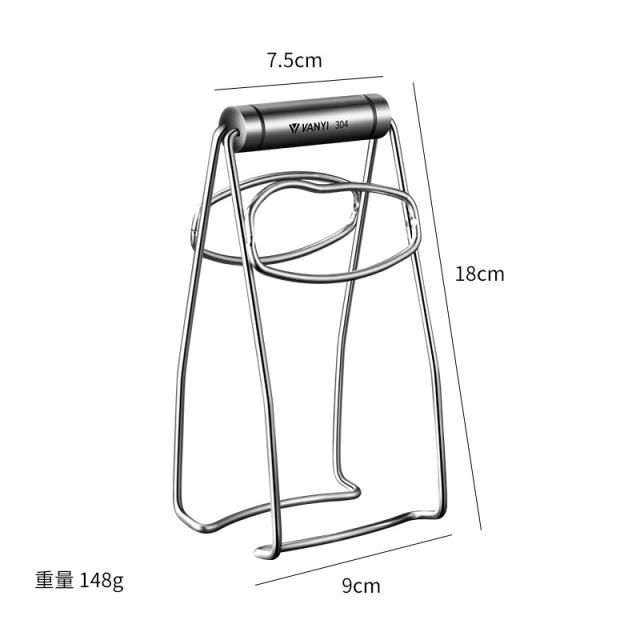 집게대클립 독일 파마방지클램프 주방 그릇 집게를 꺼내다 찌는 요리 접시와 신기 찌다 겹 화상방지 1703397828, 304 팔레트집게 (가볍게 사치한 증