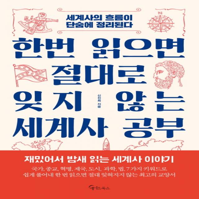 한번 읽으면 절대로 잊지 않는 세계사 공부:세계사의 흐름이 단숨에 정리된다, 메이트북스