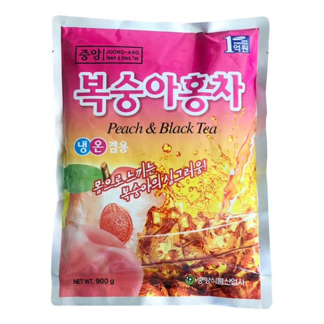 중앙 복숭아홍차 900gx12개, 1box