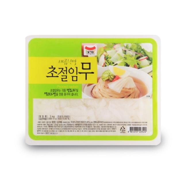 일가집 초절임무(냉면무절임)3kg x 4ea 1box, 1box