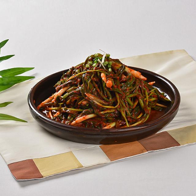 100% 국산 30년 전통 전라도 파김치 Haccp 3kg 1개