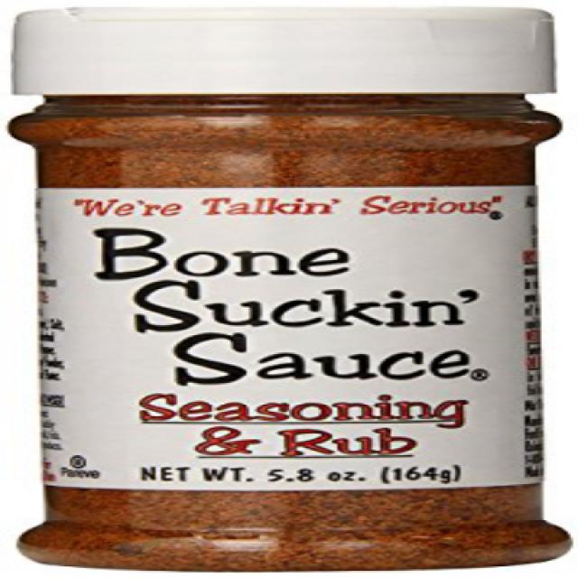 Bone Suckin' Sauce Bone Suckin' Original Seasoning and Rub, 5.8 Ounce (3 Pack), 1