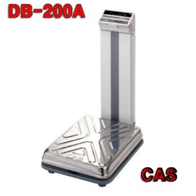 67 워리마켓 / CAS DB-200A 전자저울/200kg(50g)/체중계/농수산/미곡상/공장/축산용/병원/헬스/목욕탕 신장측정기 수평기 계측기 신장계, 단일 색상, 단일 모델명/품번