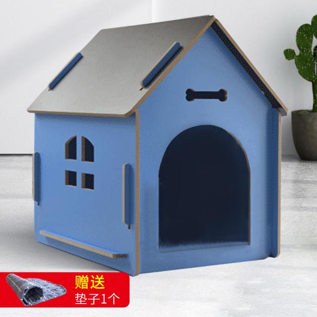 고양이집 . 목제 강아지하우스 실외 방타입 별장 고양, C01-S(6키로이내 애완동물 적합사용 40*39*45