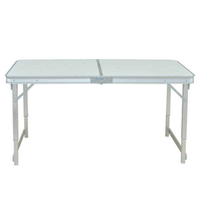 아웃도어 접이식 의자 휴대용 알루미늄 합금 홍보 노점상 캠핑 테이블 광동, 09.1.2m 보강 사각관 흰색 우