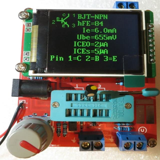 2018 TFT LCD 화면 ATMEAG328P M328 트랜지스터 테스터 LCR 다이오드 캐패시턴스 ESR 미터 PWM 사각파 신호 발생기발생 필름 가정용 무선 발생기, 없음