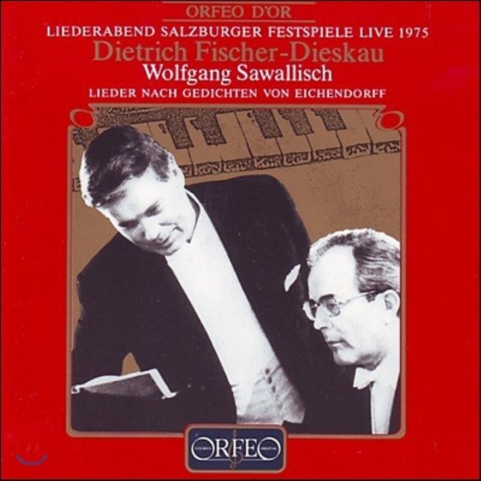 Dietrich Fischer-Dieskau / Wolfgang Sawallisch 피셔-디스카우의 낭만파 가곡집 (Eichendorff Lieder) : ...