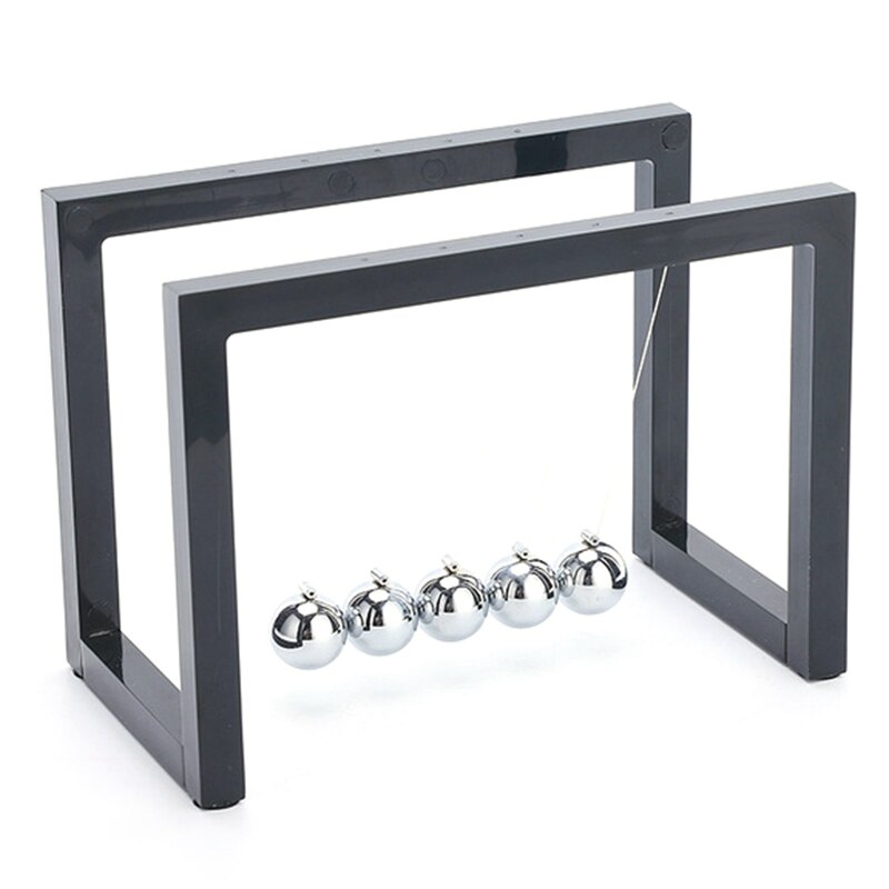 뜨거운 뉴턴 공 크래들 균형 공 뉴턴 진자 장식품 홈 장식 데스크 decoraction 장난감 선물, White