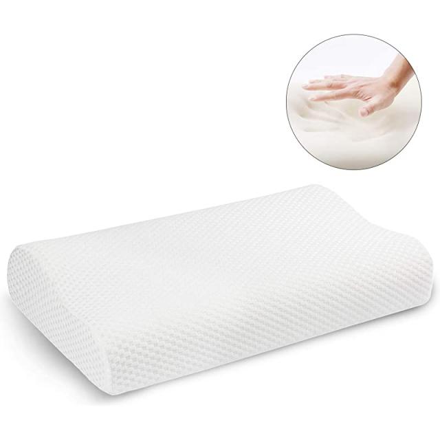 백제 필로우를 이용한 수면 등고선 필로우용 목통 지지 연약침대 겔 필로우용 기억기포 필로우, 상세페이지 참조