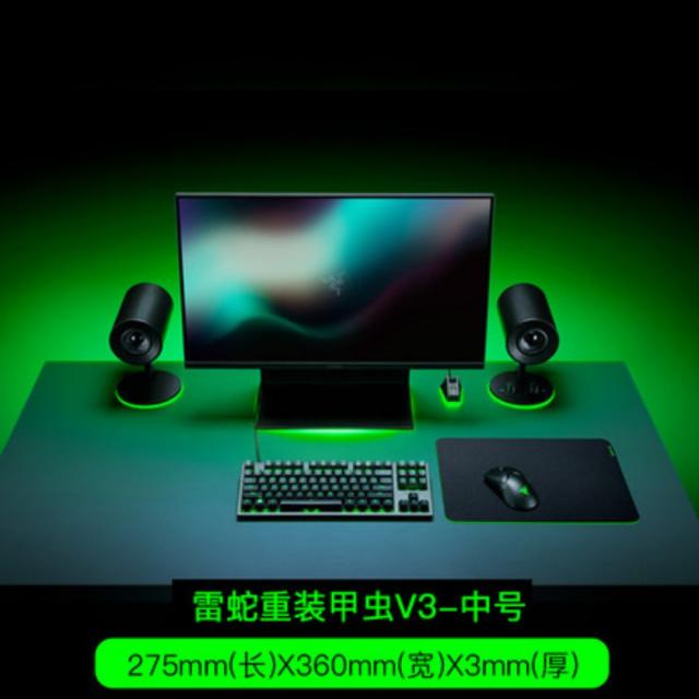 Razer 레이저 기간투스 Gigantus V2 게이밍 마우스패드, V2 M사이즈 (360x275x3mm)