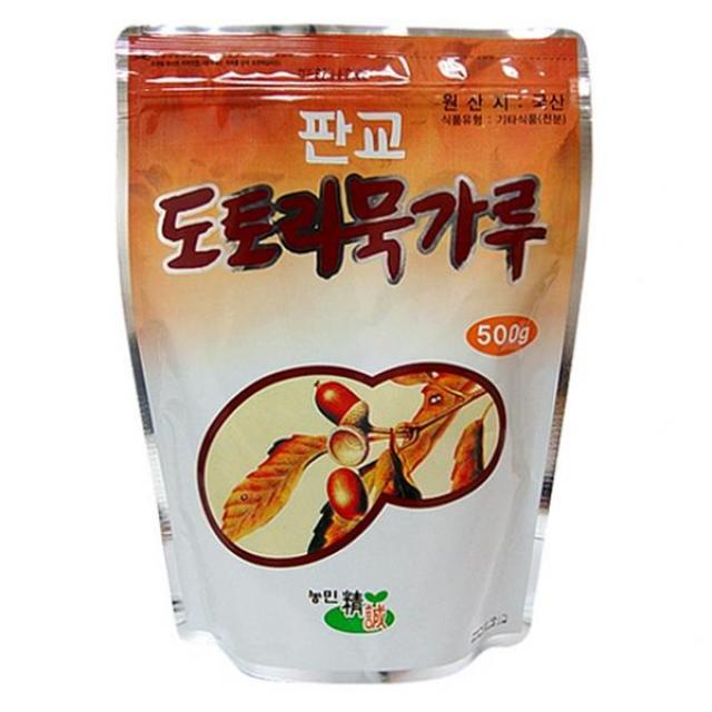 도리파이 두레생협 도토리묵가루 500g 해물가루, 1