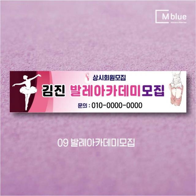 엠블루06 스포츠 배구 테니스 댄스스포츠 발레 요가 골프 피겨스케이트 복싱 폴댄스 축구 생활체육 동호회 회원모집 대회 행사 현수막, 발레아카데미모집