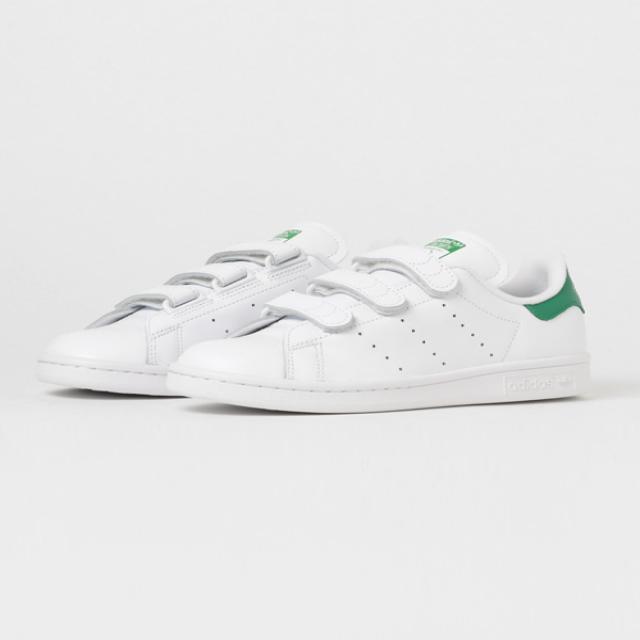 일본정품발송 약2-6일수령가능 adidas 아디다스 s75187 stan smith cf 스탠스 미스 컴포트 wht wht green