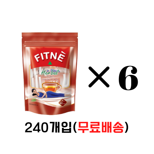 피트네 태국똥차 변비직빵 숙변제거 다이어트티 오리지날맛, 2g, 240개입