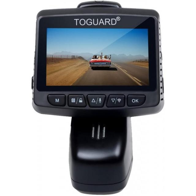 [독일직송] TOGUARD Dashcam WiFi 170° 광각 렌즈가 있는 풀 HD 1080P 자동차 카메라 Wi-Fi 미숙련 차, 단일옵션