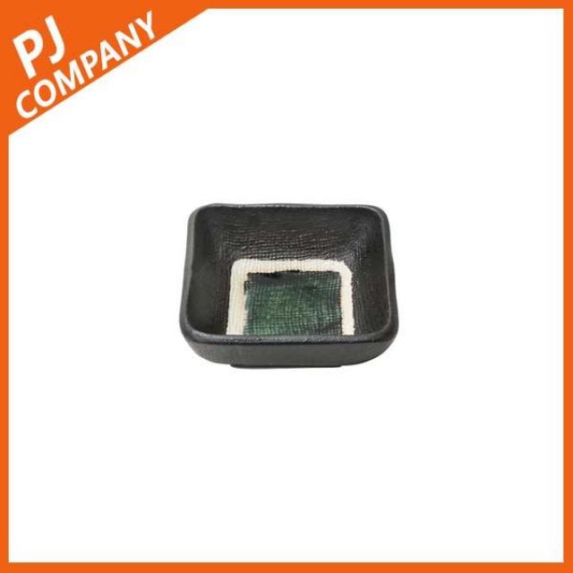 유포 사라 노블 종지 블랙 1P (소스그릇 간장종지)