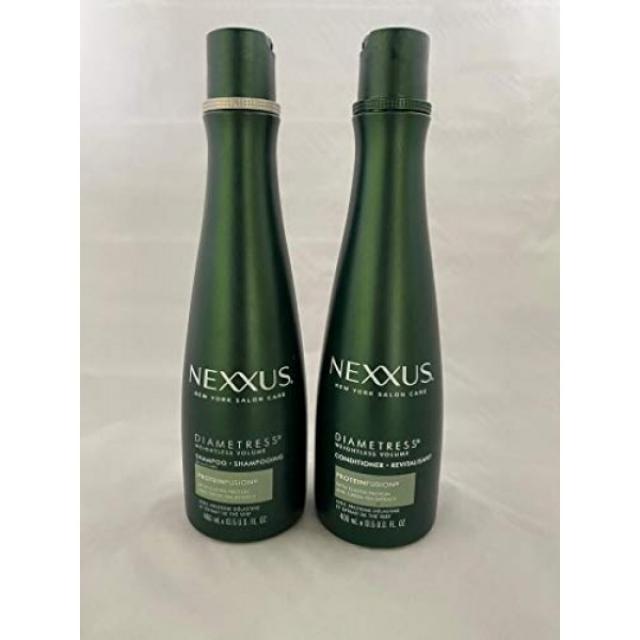 Nexxus Diametress 볼륨 화 콤보 팩 재조정 샴푸 + 컨디셔너 복원 각 13.5 온스 패키지는 다를 수 있습니다, 단일상품