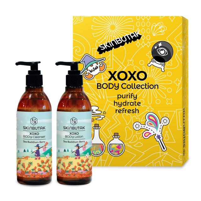 스킨부탁 XOXO 바디컬렉션 (바디클렌저+바디로션)