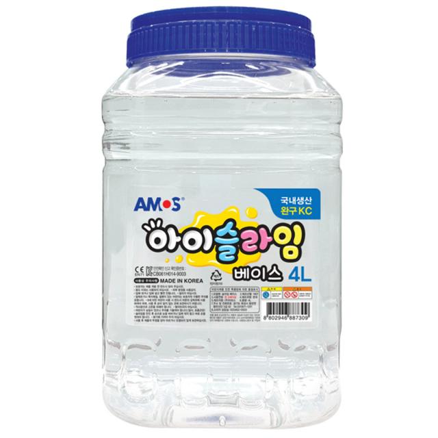 아모스 물풀 아이슬라임 베이스 4L 슬라임