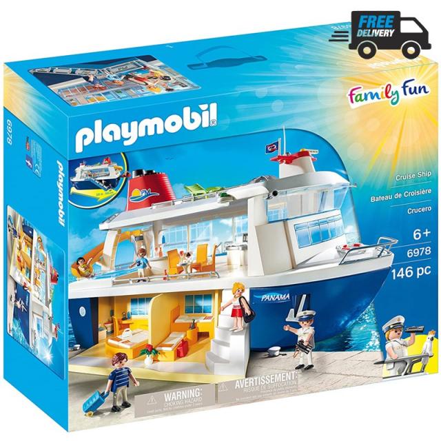 Playmobil 플레이모빌 6978 크루즈 여행 패밀리 펀 유람선 관부가세 포함 추가금 없음