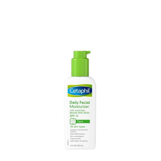 Cetaphil 세타필 데일리 페이셜 모이스춰라이저 Daily Facial Moisturizer SPF15 4oz(118ml), 1개