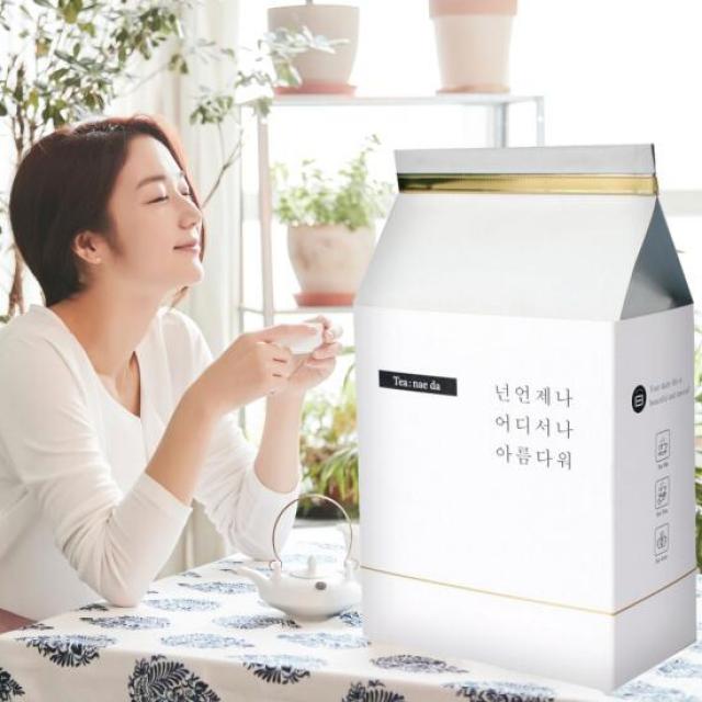 아트박스/한바른식품연구소 티내다 감잎차 삼각티백 50개입