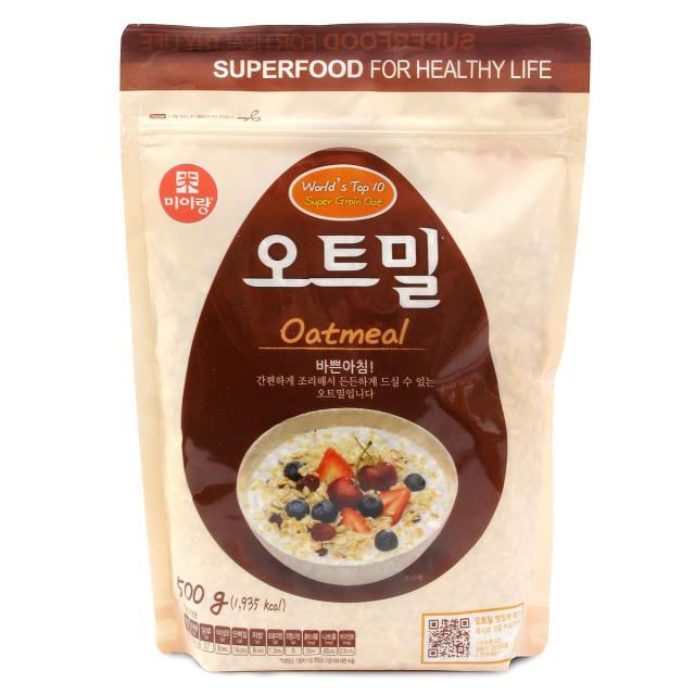 미이랑 오트밀 500g x 5 , Mirang Oatmeal 500g x 5