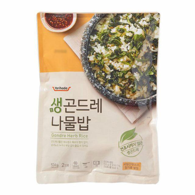 생곤드레 나물밥(267G*2입), 상세 설명 참조