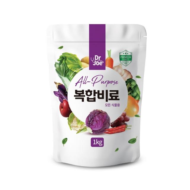 닥터조 복합비료 1kg 3~5평용 텃밭 비료 퇴비 거름 밑거름 웃거름 고추 배추 오이 토마토 등