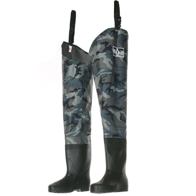A-0016 수중장화 얼룩무늬 250~280mm 다리장화 바지장화 물장화 해상작업 갯벌장화 모내기 낚시장화 아진
