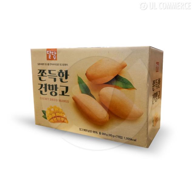 달담 쫀득한 건망고 80g x 7 망고말랭이 코스트코