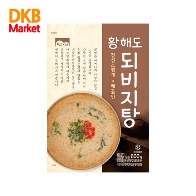 고향식품 옛맛 황해도 되비지탕 600g, 1