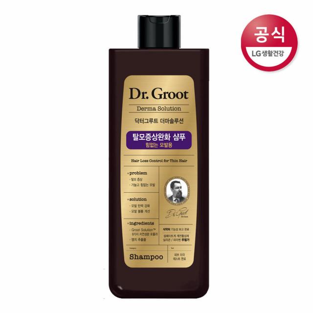 [신세계TV쇼핑]닥터그루트 힘없는 모발용 샴푸 870ml x1개, 1