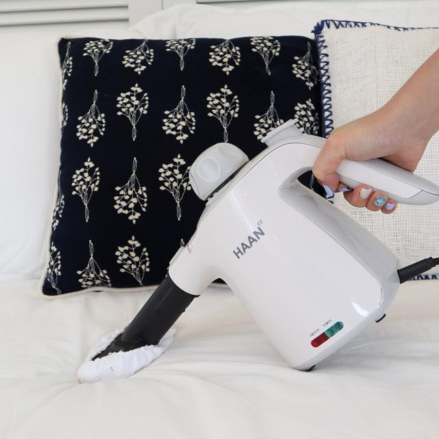 한경희생활과학 더 스톰 유선 고압 스팀청소기 HE-S5000, 화이트