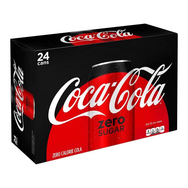 Coca-Cola Coke Zero Sugar Diet 코카콜라 제로슈가 콜라 12oz(355ml) 24개입, 1세트