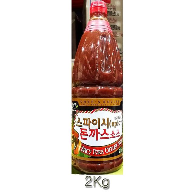 미담채 스파이시 돈까스소스 2Kgg 간단요리 정성가득 간단요리 건강에좋은음식 경양식돈까스소스 돈가스소스 돈까스소스 맛있는소스 업소용식자재 업소용식재료 정성가득, 본상품선택