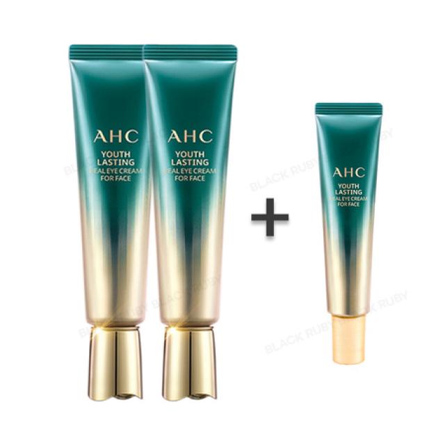 AHC 유스래스팅 리얼 아이크림 포 페이스 시즌9 30ml 2개 +12ml, 1세트