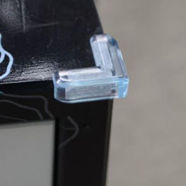 꼭지점 모서리보호대4개 ㄱ형 커버 덮개 끝처리 범퍼 테이블 책상 거실 아이 짓 머소리 데 카바 덥게 투명