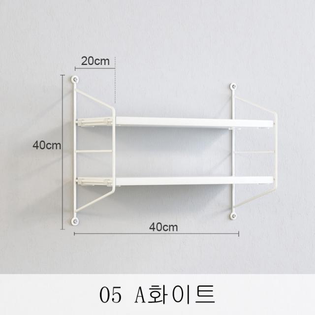 뉴타임즈3 잡지꽂이 책꽂이 벽면 칸막이선반 거실 칸막이 서식 tv 벽면 침실 쇠붙이 수납 벽걸이선반 XT27 A28, 05 A화이트