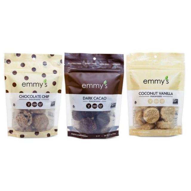 Emmy's Organics 에미스 키토제닉 간식 저당쿠키 3종 세트 Coconut Cookies, 1개, 0g