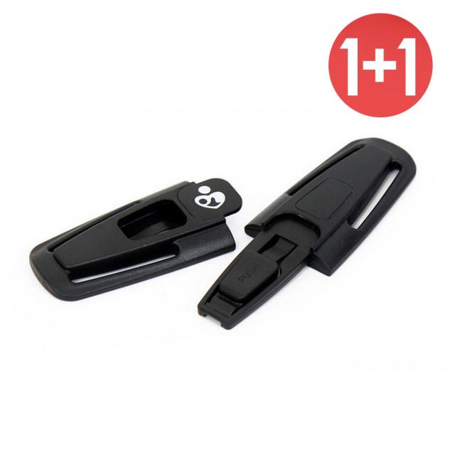 1+1 맘스밴드 유아 카시트 안전클립 벨트클립 고정벨트, 2+2개