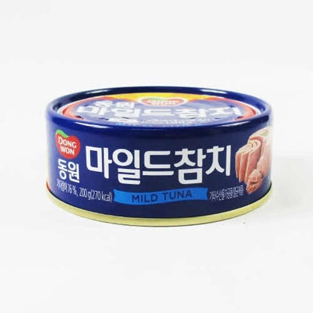 동원 마일드 참치 200g 참치통조림/동원참치/사조참치/오뚜기참치/통조림, 단일 수량