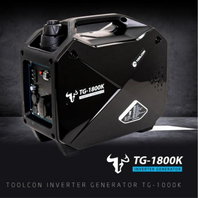 TOOLCON 툴콘 인번터 저소음발전기 TG-1800K 4행정 1.8KVA