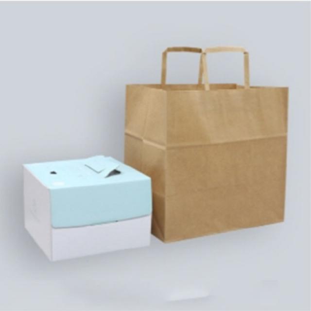 천운패키지 종이쇼핑백(KP)케익1호, 1묶음, 50장