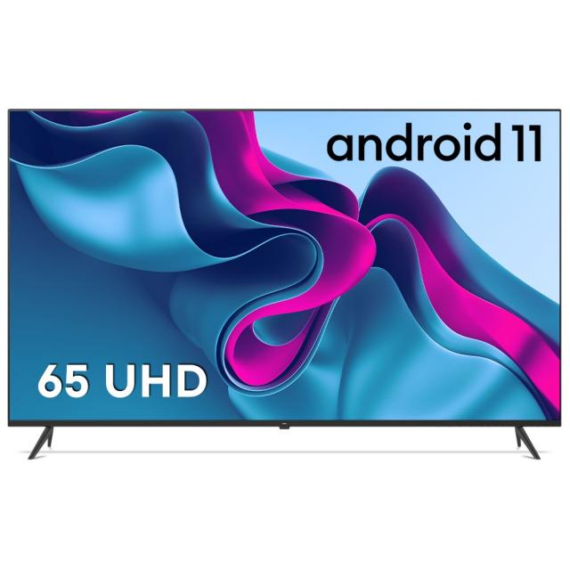 와사비망고 65인치 안드로이드11 UHD LED 스마트 TV UGM652 와글와글플러스 넷플릭스 유튜브, 방문설치, 스탠드형